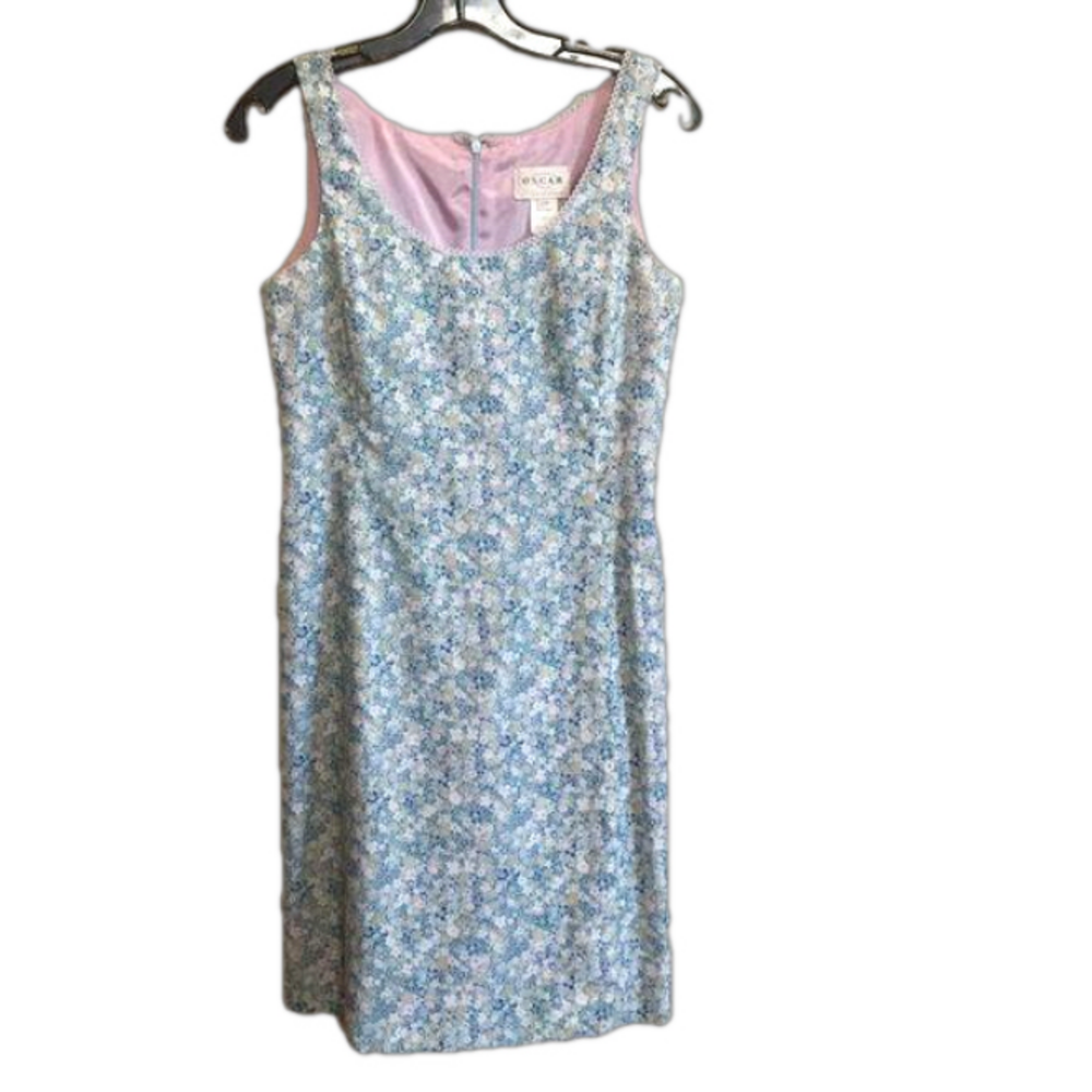 OSCAR DE LA RENTA SHIFT DRESS